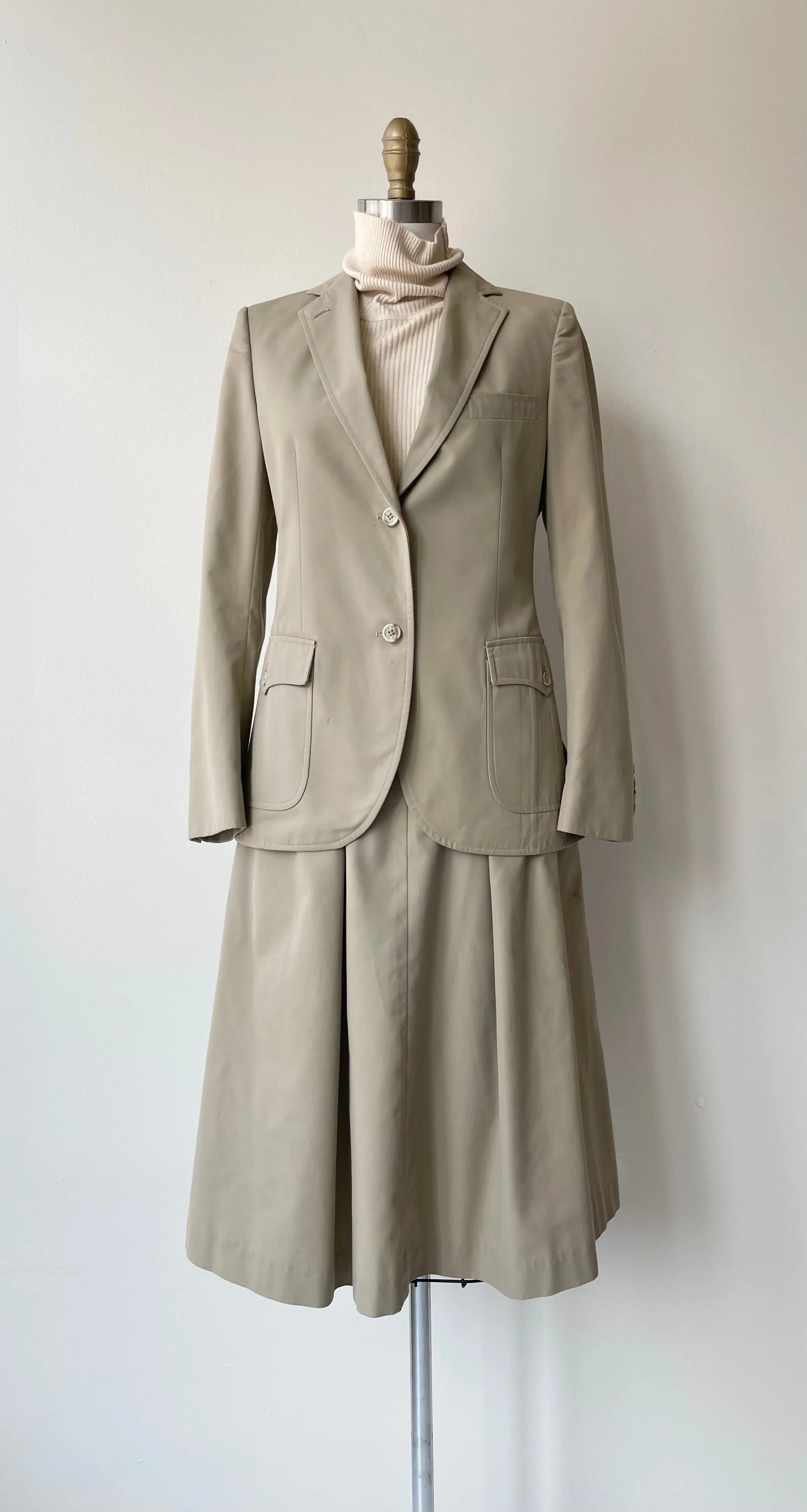 French Seam Suit | 1970s