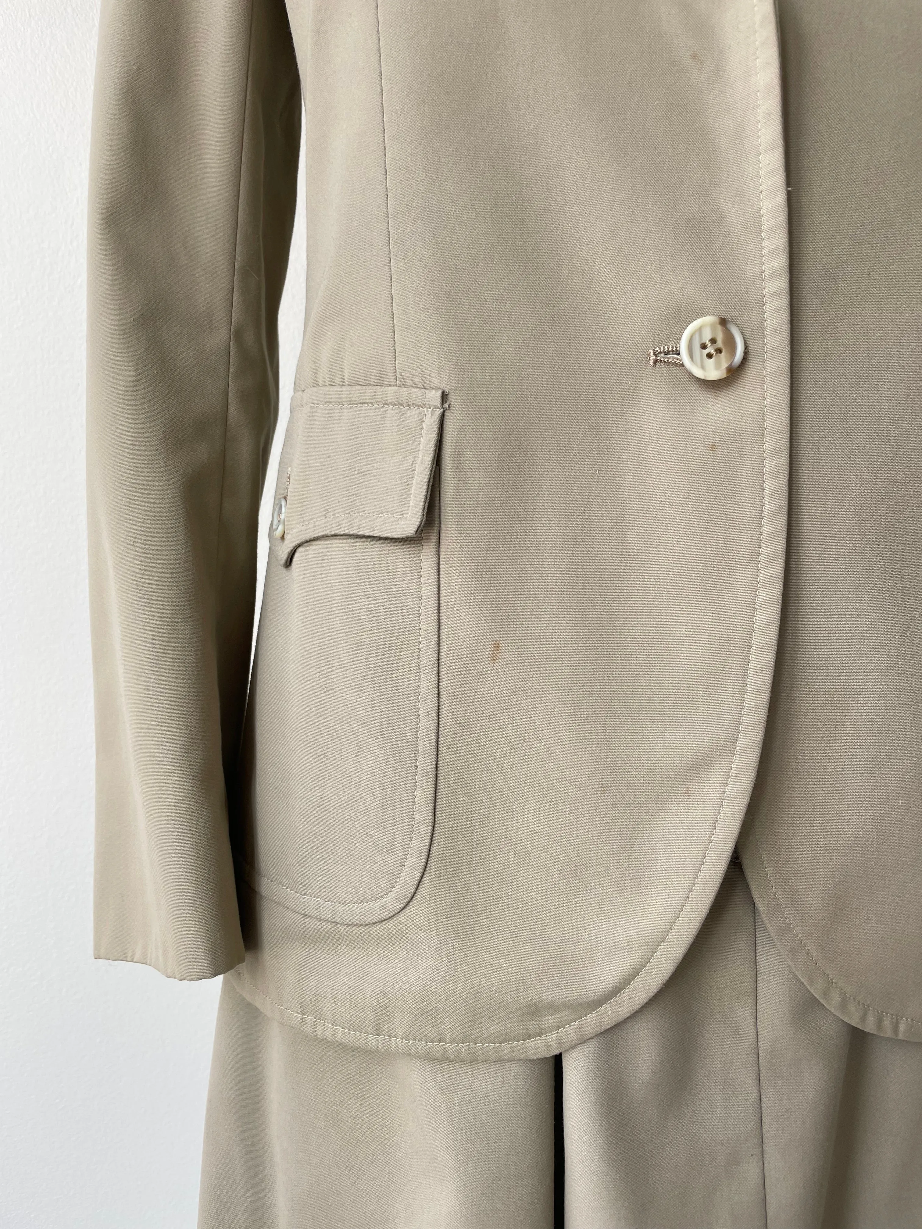 French Seam Suit | 1970s