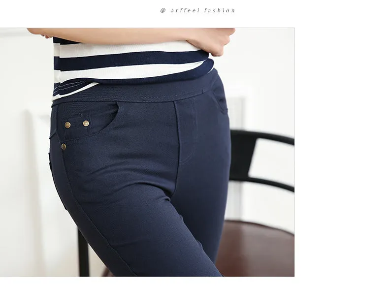 Wjczt Winter High Waist Leggings Women Pants Black Punk Thick Jeggings Fashion Slim Legging Trousers RZF1403